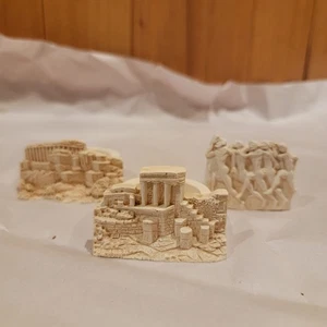Athens Greek Tea Light holders Parthenon Olympic runners Acropolis Souvenir set - Picture 1 of 12