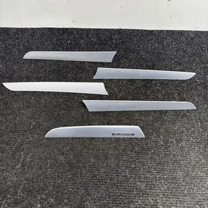 ☑️ 2013 AUDI A4 B8 8K DASH DOOR CONSOLE FISH SCALE ALUMINUM TRIM SET OEM - Bild 1 von 13
