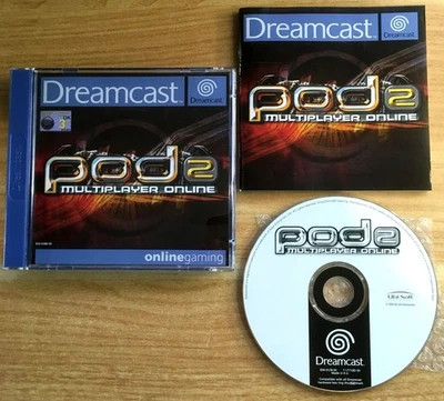 POD 2 MULTIPLAYER ONLINE COMPLET BOÎTE NOTICE SEGA DREAMCAST PAL EURO CIB OVP II - Photo 1/4