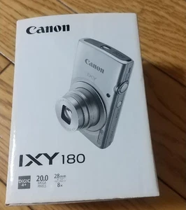 【Near Mint】Canon Digital Camera IXY 180 Silver 8x optical zoom IXY180SL f/Japan - Picture 1 of 10