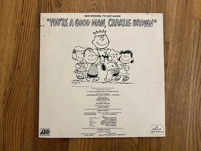 Vintage 1972 You’re A Good Man Charlie Brown Hallmark Hall Of Fame Vinyl Record Foto 1 de 4