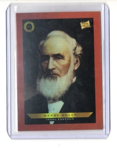 2024 Pieces of the Past 1800's Jenry Wells RED PARALLEL B-166 40/50 - Picture 1 of 1