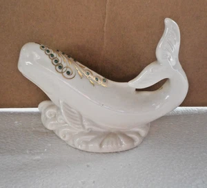 Lenox China Jewels Collection weiße Porzellan Wal Figur 1993 Wohndeko - Bild 1 von 5