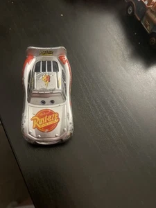 Disney Pixar Cars Silver Lightning McQueen 1:55 Diecast Model Toy Cars Loose - Picture 1 of 3