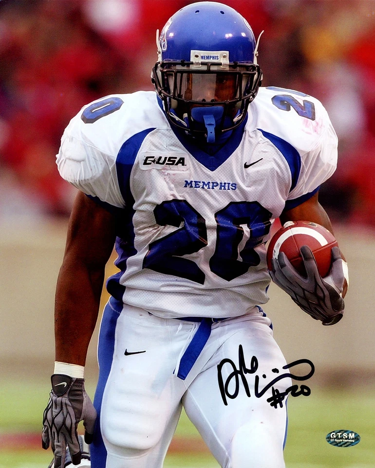 Foto firmada autografiada de DeAngelo Williams 8x10 Memphis Tigers GTSM Foto 1 de 1