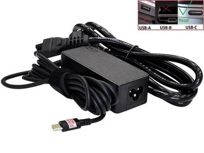 45W USB-C Ladegerät Netzteil für HP Chromebook 13 G1 (V6Q38AV), 14a-nd0020ng - Bild 1 von 4