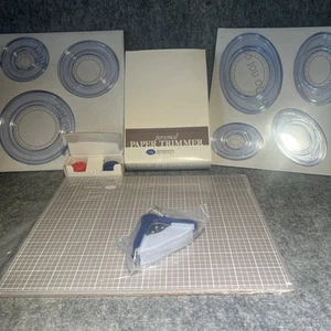 Creative Memories Schneidesystem Matte Klingen Ovale Kreise Persönlicher Trimmer NEU - Bild 1 von 8