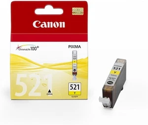 Genuine Canon CLI-521Y Yellow Ink Cartridge 2936B001 - Picture 1 of 1