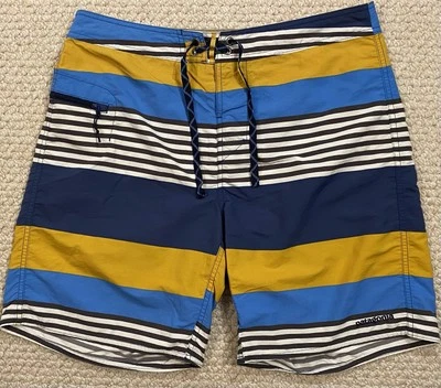 Patagonia Wavefarer Size 34w Board Shorts 8" Inseam #86621 Swim Men - Image 1 of 4