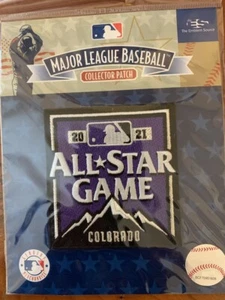 2021 COLORADO ROCKIES ALL STAR PATCH L.A. MLB ASG SPIEL OFFIZIELL LIZENZIERT - Bild 1 von 1