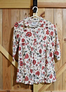 Old Navy Kids Girls Dress Size 5T (3-5 years) Flower White Long Sleeves Cotton - Picture 1 of 2
