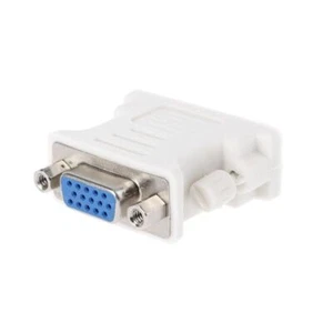 15 Pin VGA Female to DVI-D Male Adapter Converter LCD Converter Accessories - Afbeelding 1 van 7