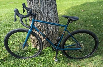 Marin Nicasio 2, новый (ездил один раз), 56 см, 700c шины, атласный синий/зеленый велосипед - Изображение 1 из 4