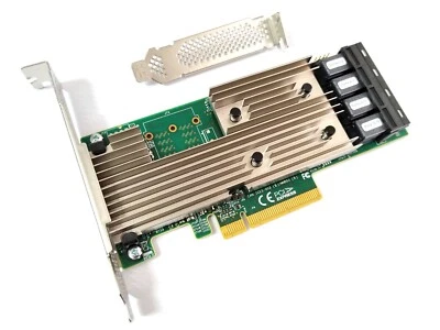 Broadcom LSI 9305-16i SATA / SAS HBA Controller RAID 12Gbps PCIe x8 Avago IT ZFS - Bild 1 von 4
