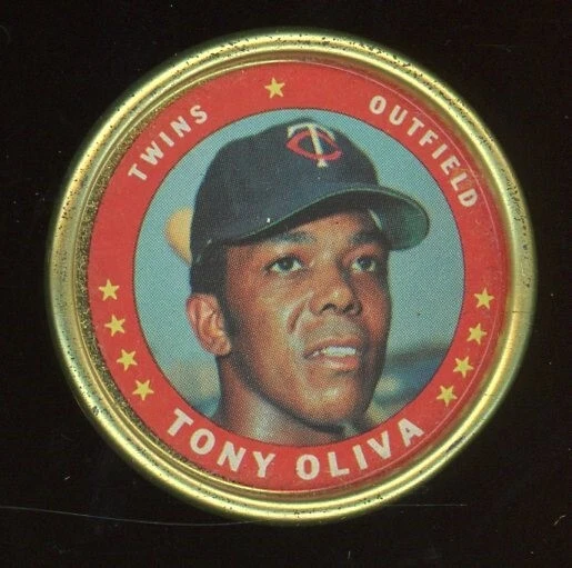 1971 Topps Coins Baseball #128 Tony Oliva