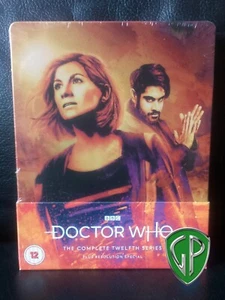 Doctor Who Twelfth Series / Season 12 UK Blu Ray Steelbook - NEW & SEALED - Picture 1 of 6