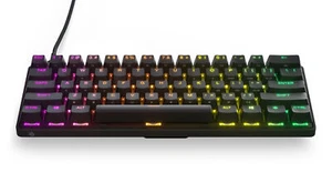 Steelseries Apex Pro Mini keyboard Gaming USB QWERTY UK English Black - 64821 - Picture 1 of 1