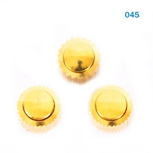 Tres Piezas Reloj Suizo Corona Oro Pulsador #045# - Imagen 1 de 5