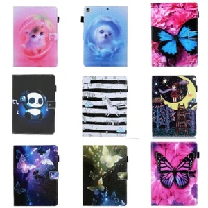 For Samsung Galaxy Tab A8.0" 8.4 10.1" 10.4" A7 Multi-Color Butterfly Case Cover - Picture 1 of 27