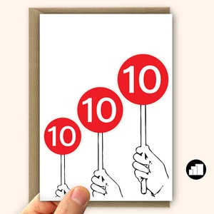 Divertida tarjeta de cumpleaños 30 para él para ella tarjeta de deseos de 30 cumpleaños esposa de 30 cumpleaños - Imagen 1 de 10