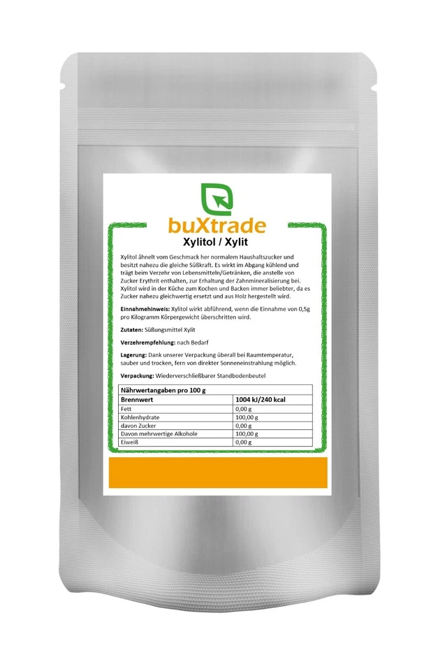 5kg | Xylitol | Xylitol | Buxtrade | Sweetener | Birch Sugar - Image 1 of 3