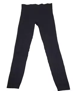 Spanx Womens Black Animal Print Pull On Leggings Skinny Leg Stretch Size Medium - Picture 1 of 8