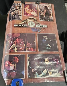 VERY RARE THE DOOBIE BROTHERS 1977 VINTAGE ORIGINAL MUSIC POSTER - Picture 1 of 6