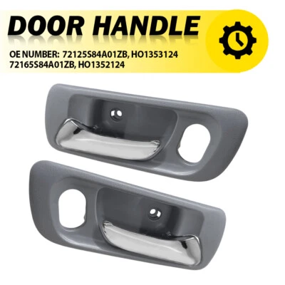 Door Handle Front Indoor Left Right for 1998-2002 Honda Accord/1999-2004 Odyssey - Imagem 1 de 4