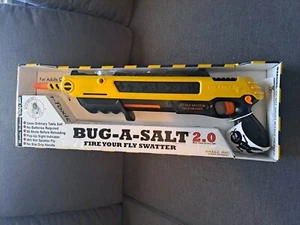 BUG-A-SALT 2.0 Yellow Salt Gun Fly Spider Insect Control Shooter NEW IN BOX - Picture 1 of 9