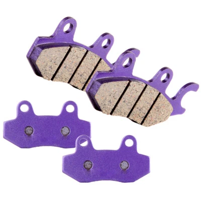 2 Pairs of Brake Pads For 2013-2015 Kawasaki Ninja 300 2010-2016 KYMCO Quannon - Изображение 1 из 4