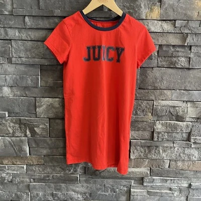 Girls Juicy Couture Black Label Los Angeles T Shirt Dress Red Size 10 - Image 1 of 4