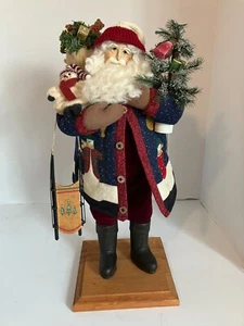 Lynn Haney signiert #1057 1997 Country Santa 18" groß ohne Originalkarton - Bild 1 von 15