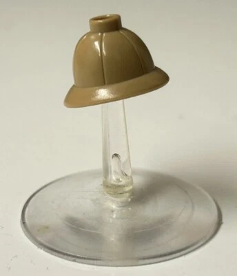 Lego minifigures - Brown Pith Helmet Hat Cap - Victorian Soldier - Explorer - Image 1 of 2