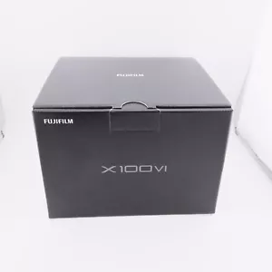 【NEW】FUJIFILM X100VI Compact Digital Camera Black From JAPAN - Picture 1 of 1