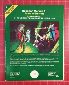 S1 Grab des Grauens - (Fünftdruck) - TSR - Vintage - D&D - Bild 1 von 17