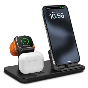 3In1 USB Type-C Fast Charging Dock Station For Apple Watch 9 Air Pods iPhone 15 - Picture 1 of 25