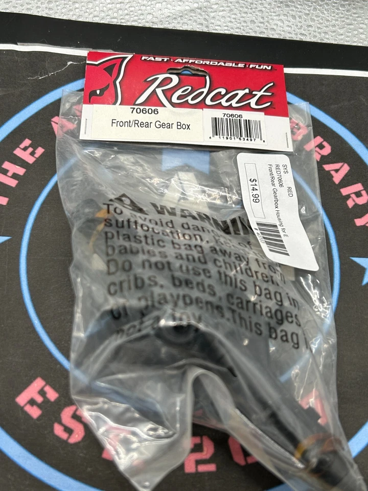 Redcat. #70606 Front/Rear Gearbox Housing - Image 1 of 1