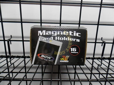 BCW Magnetic Card Holder 100pt Point with UV Protection - Box of 16 holders - Image 1 of 3