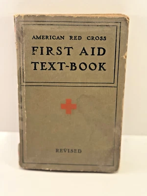 American Red Cross First Aid Text-Book Revised 1940 Edition paperback book - Image 1 of 4