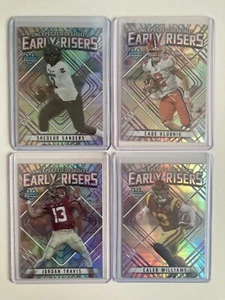 Bowman University Chrome | Early Risers Lot | Shedeur Sanders + Caleb Williams - Picture 1 of 2