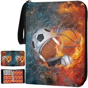 Sports Card Binder with Sleeves 900 Pocket Sports Card Holder for Trading Car... - Picture 1 of 6