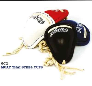 FAIRTEX MUAY THAI STEEL CUP GC2 GROIN PROTECTORS PROTECTIVE GEAR KICK BOXING MMA - Picture 1 of 8