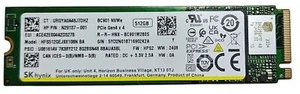 512GB SSD NVME SK hynix BC901 PCIe Gen4 x4 M.2 2280 - Bild 1 von 1