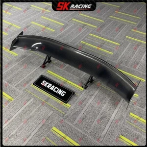 Alerón trasero de fibra de carbono real para Chevrolet Corvette C7 2014-19 labio del maletero - Imagen 1 de 16