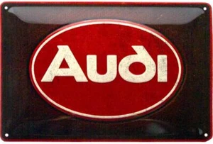 Nostalgic-Art - Garagen Männer Blechschild Metallschild 20x30cm - AUDI Logo  - Bild 1 von 4