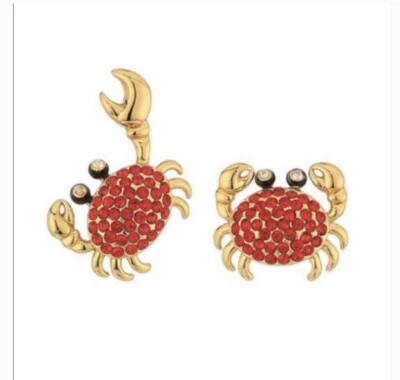 $58 Kate Spade New York Shore Things Pave Crab Pendientes #252x Foto 1 de 4