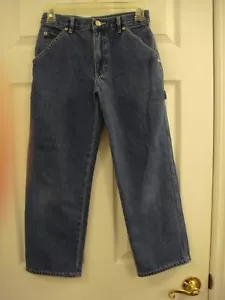 Jeans da falegname vintage ragazza SO GSJC vestibilità rilassata blu medio taglia 12 - Foto 1 di 8
