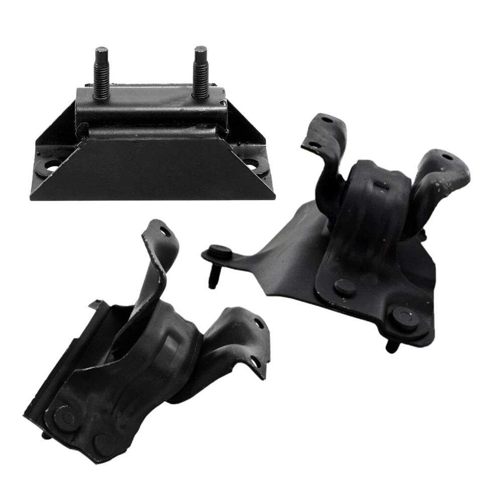 Крепления двигателя и трансмиссии Комплект креплений 3 шт для Ford E-150, E-250, Econoline. - Изображение 1 из 4