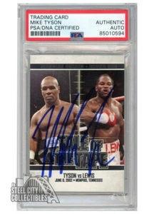 Mike Tyson 2010 Sport Kings Tale of the Tape Onyx Autograph Card #61 PSA/DNA - Picture 1 of 1