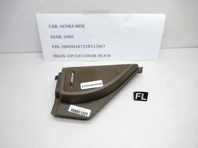 2001-2006 Acura MDX LH Front Door Panel Tweeter Speaker Cover Trim 76270-S3V OEM - Image 1 of 4